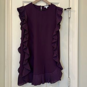Purple women’s mini dress